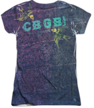 Custom Apparel Printing - Example Image - Screenprinted Band Tee on Patterned Blank