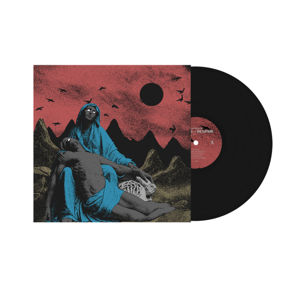 A custom black vinyl LP with a full color printed jacket - Vinyl Record Pressing