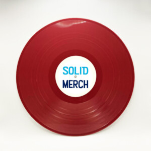 Magenta Colored Vinyl Record Pressing