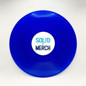 Cobalt Blue Colored Vinyl Record Pressing