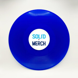 Cobalt Blue Colored Vinyl Record Pressing