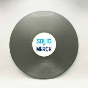 Silver Colored Vinyl Record Pressing