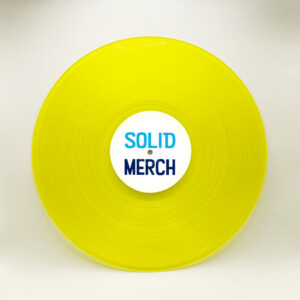 Highlighter Yellow Colored Vinyl Record Pressing